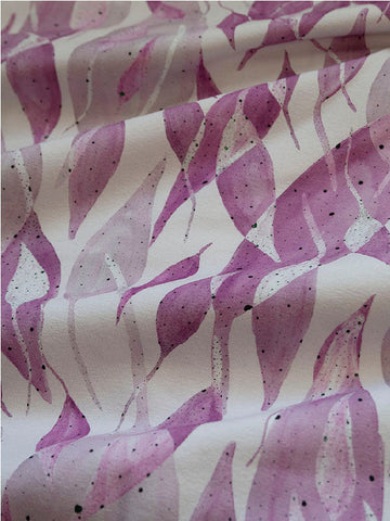 Ruusunen-kangas, violetti, viskoosi