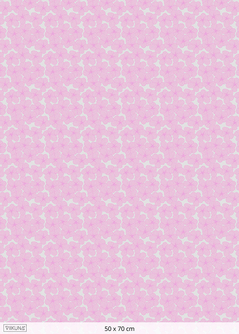 kukkaketo-kangas-vaalea-pinkki-puuvillatrikoo-viikuna-50x70-cm