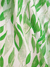 Pitaija-kangas, vihreä, puuvillasatiini