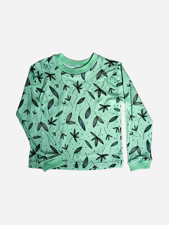 verde-lasten-pitkähihainen-paita-vihreä-viikuna-testimallisto