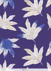 Blossom-kangas, sininen, viskoosi