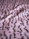 Mandariinipuun alla-kangas, vaaleanpunainen, viskoosi