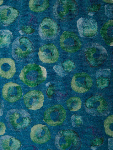 Verde-kangaspala, vihreä, viskoositrikoo, 200 cm