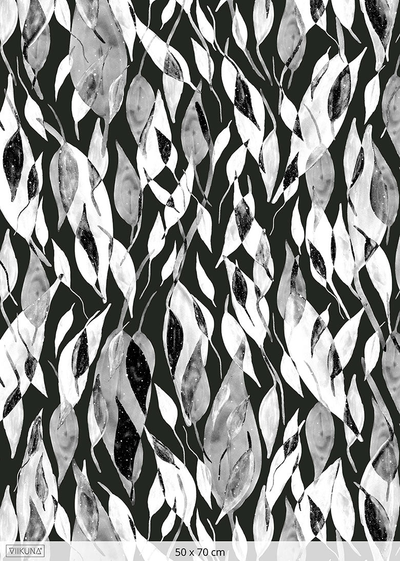 solina-kangas-mustavalkoinen-puuvillatrikoo-viikuna-50x70-cm