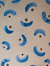 Afri-kangaspala, sininen, joustocollege, Öko-tex, 220 cm